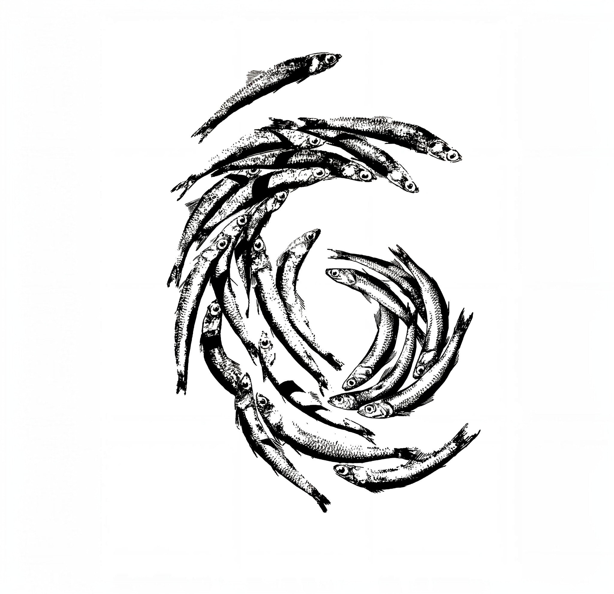 Endless Flow – Sardine Circle Poster