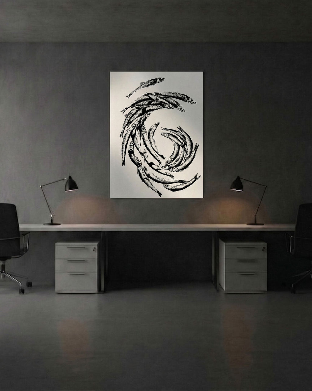 Endless Flow – Sardine Circle Poster
